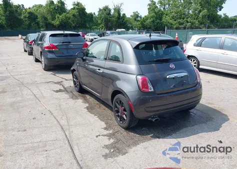 2016 Fiat 500 Pop from USA, damaged, VIN 3C3CFFAR9GT217396